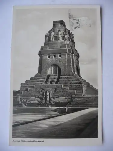 Alte AK Leipzig Völkerschlachtdenkmal [aE193]