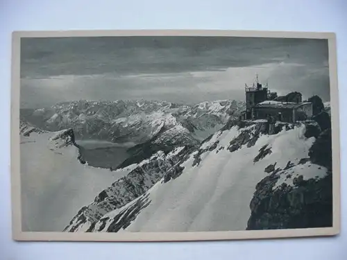 Alte AK Zugspitze Münchner Haus [aE220]
