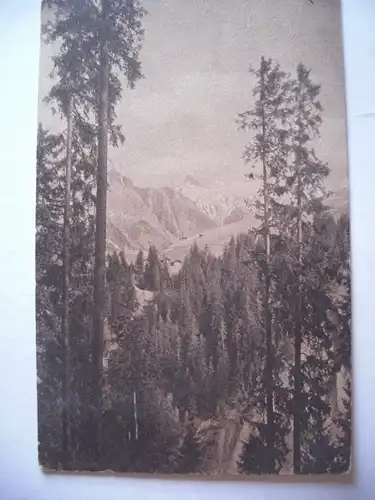 Alte AK Künstlerkarte Im Hochgebirge [aE264]