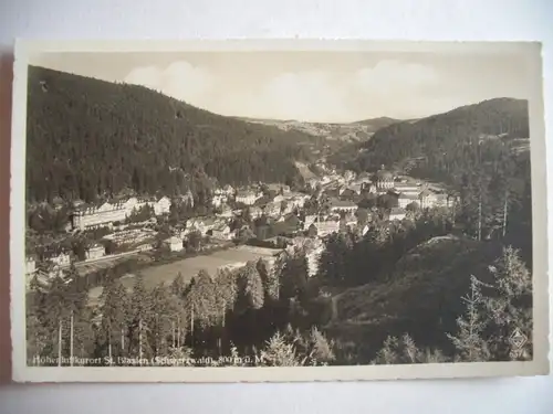 Alte AK St. Blasien Schwarzwald [aE295]