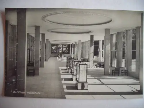 Alte AK Bad Elster Wandelhalle [aE346]