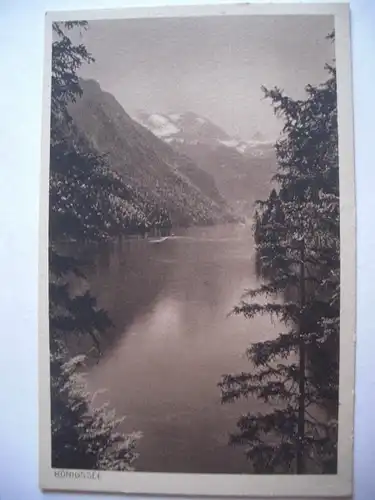 Alte AK Berchtesgaden Königssee [aE413]