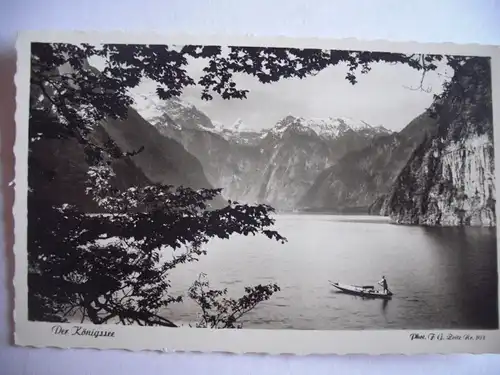 Alte AK Berchtesgaden Königssee [aE418]