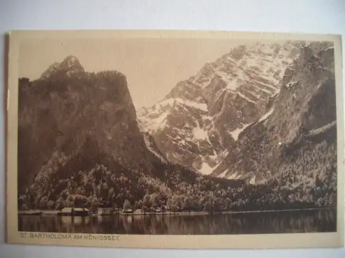 Alte AK Berchtesgaden Königssee [aE419]