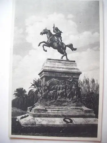 Alte AK Roma Rom Monumento Anita Garibaldi [aE439]