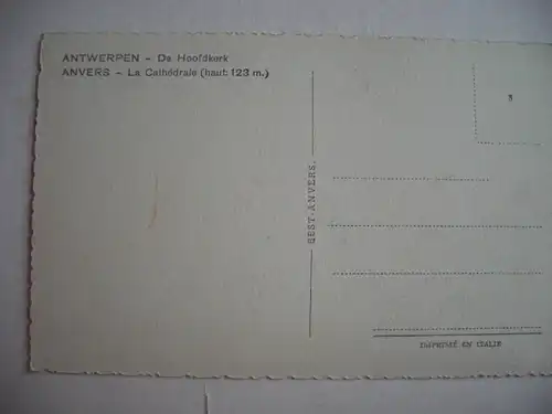 Alte AK Antwerpen Belgien [aE466]