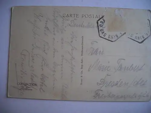 Alte AK Le Donon Le Musee Vogesen Bas Rhin (beschädigt) [aE467]