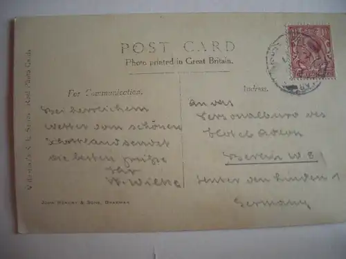 Alte AK View from Craig Coynach Braemar Schottland  [aE469]