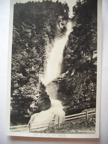 Alte AK Glarus Diesbachfall Wasserfall [aE482]
