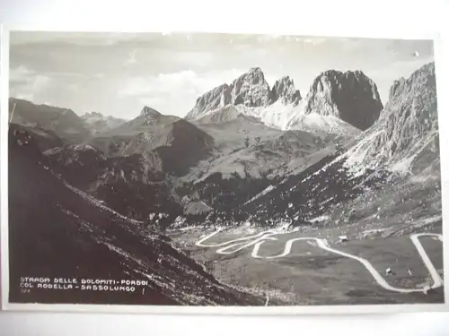 Alte AK Dolomiten Strada delle Dolomiti Südtirol [aE484]