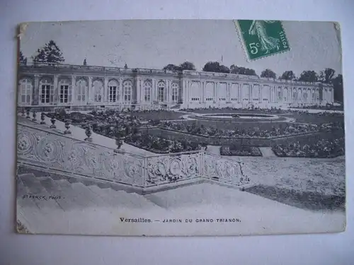 Alte AK Versailles Jardin du Grand Trianon [aE495]