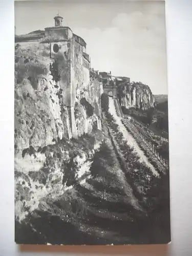 Alte AK Orveto Bastioni di Porta Romana [aE507]