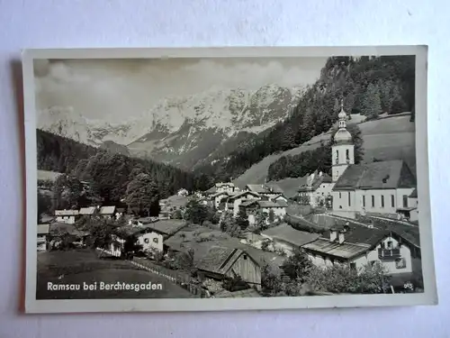 Alte AK Ramsau Berchtesgaden 1942 [aU301]