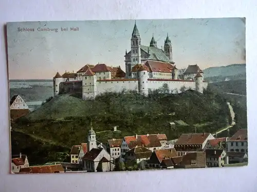 Alte AK Schloss Comburg bei Hall 1905 [aU302]