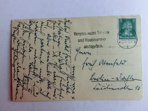 Alte AK Rügen Stubbenkammer Königstuhl 1927 [aU307]