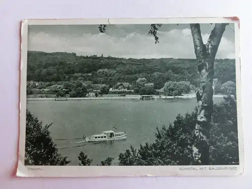 Alte AK Essen Ruhrtal m. Baldeneysee [aU332]