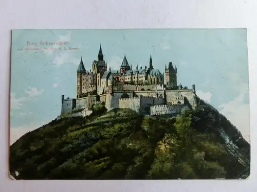 Alte AK Burg Hohenzollern 1912 [aU267]
