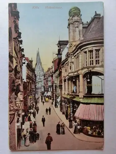 Alte AK Köln Hohestraße um 1920 [aU272]