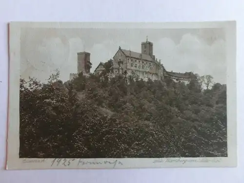 Alte AK Eisenach Wartburg 1924 [aN760]