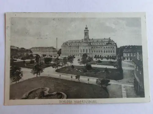 Alte AK Wermsdorf Schloß Hubertusburg [aN763]