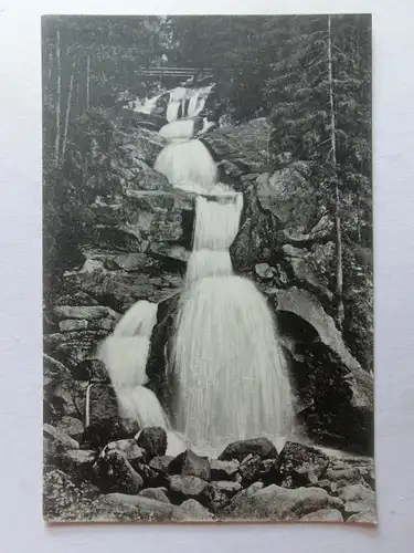 Alte AK Triberg Wasserfälle Schwarzwald [A1491]