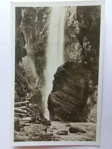 Alte AK Garmisch Partenkirchen Partnachklamm [A1492]