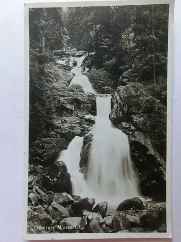 Alte AK Triberg Triberger Wasserfall [A1499]