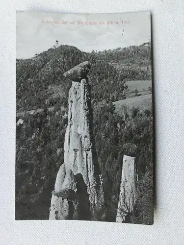 Alte AK Oberbozen Erdpyramiden Ritten Tirol um 1910 [aX910]