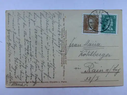 Alte AK Bad Wiessee am Tegernsee 1922 [aO1304]