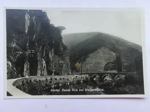 Alte AK Ahrtal Bunte Kuh Walporzheim [aO1315]