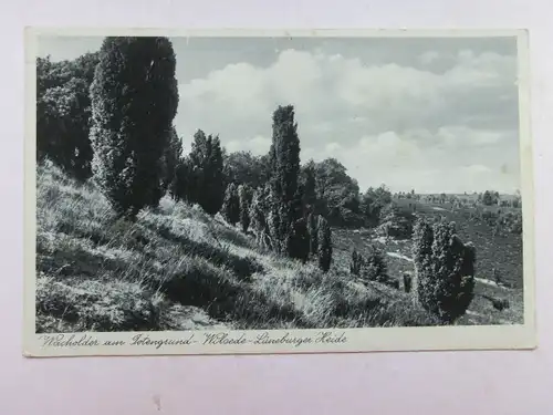 Alte AK Totengrund Wilsede Lüneburger Heide 1939 [aO1326]