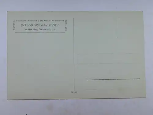 Alte AK Kassel Schloß Wilhelmshöhe um 1910 [aO1335]