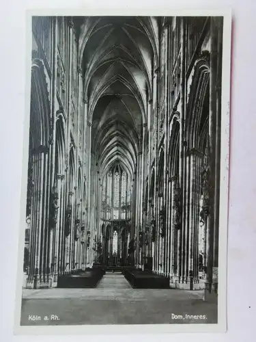 Alte AK Köln Dom Inneres [aO1337]
