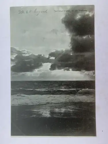 Alte AK Sylt um 1910 [aO1342]