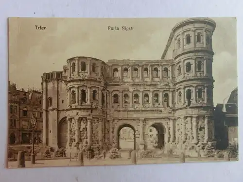 Alte AK Trier Porta Nigra 1917 [aN736]