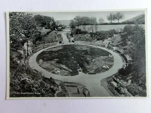 Alte AK Trier Amphietheater Arena [aO1232]