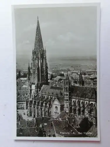 Alte AK Freiburg Das Münster [aO1250]