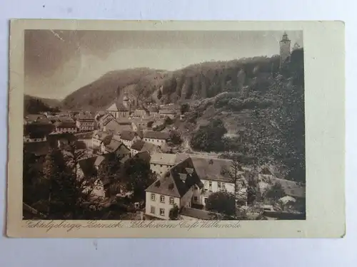 Alte AK Berneck Fichtelgebirge 1926 [aO1280]