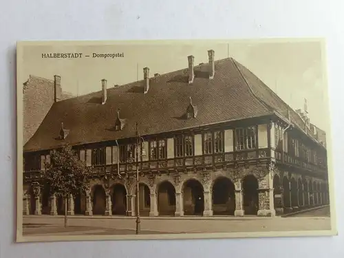 Alte AK Halberstadt Domprobstei um 1925 [aO1143]