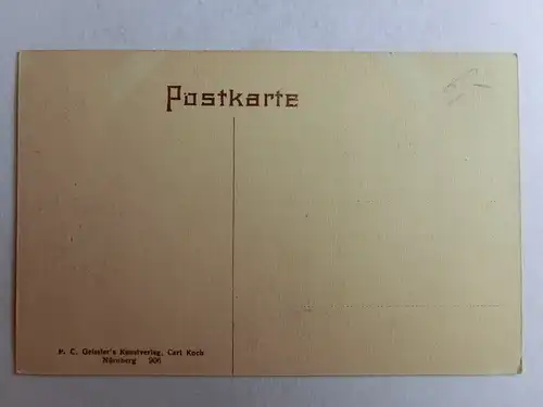 Alte AK Rothenburg Rödergasse m. Markusturm um 1920 [aO1153]