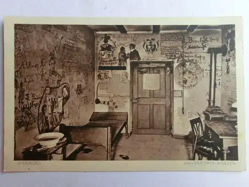 Alte AK Marburg Universitäts Karzer [aO1172]