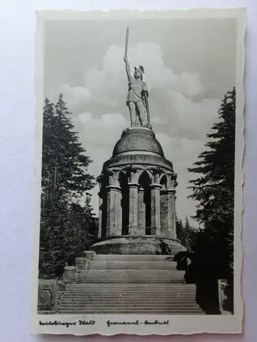 Alte AK Teutoburger Wald Hermannsdenkmal [aO1187]