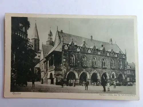 Alte AK Goslar Rathaus [aO1191]