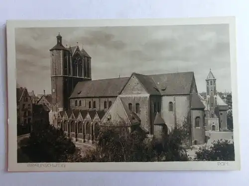 Alte AK Braunschweig Dom [aO1200]