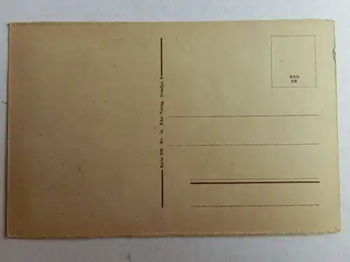 Alte AK Sächsische Schweiz Pabststein Gohrisch Lilienstein [aO1216]