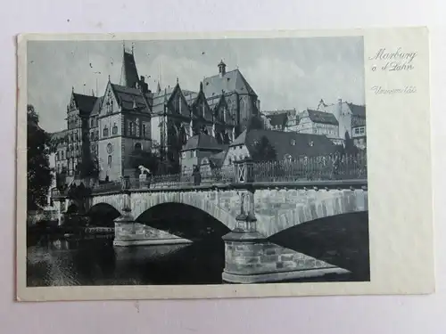 Alte AK Marburg Lahn Universität 1914 [aO1218]