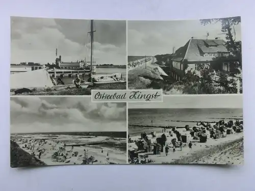 Alte AK Ostseebad Zingst Mehrbildkarte [aX786]