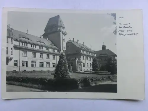 Alte AK Arnsdorf Dresden Heil- und Pflegeanstalt [aX792]