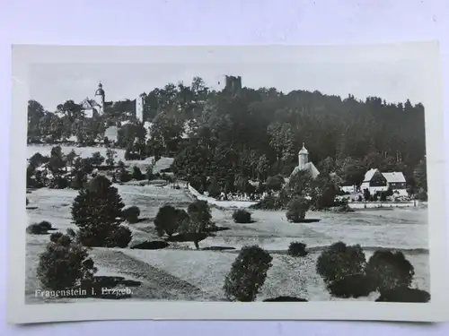 Alte AK Frauenstein Erzgebirge [aX797]