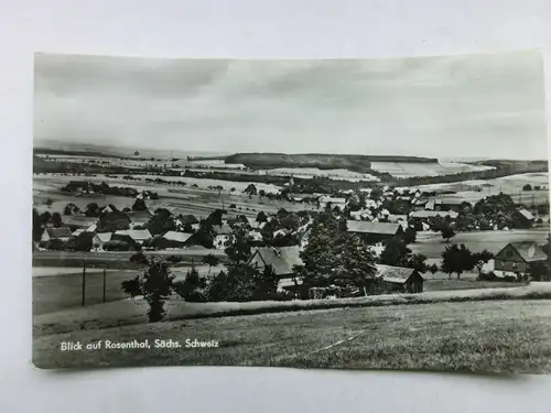 Alte AK Rosenthal Sächsische Schweiz [aX807]